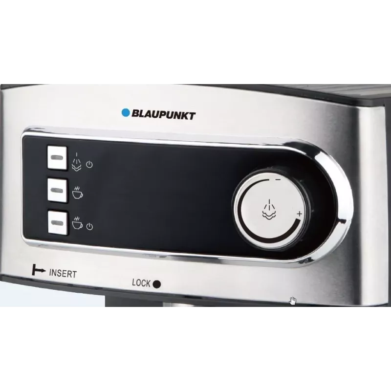 Blaupunkt CMP301 macchina espresso, 15 bar, 1,6 l, argento/nero