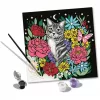 Set pittura con i numeri Ravensburger CreArt Pixie Cold Cat (modello 25855) – set di pittura su tela