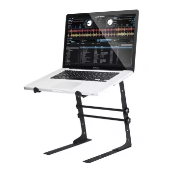 Supporto per laptop Reloop V.2 — supporto in metallo regolabile per laptop (modello 222358)