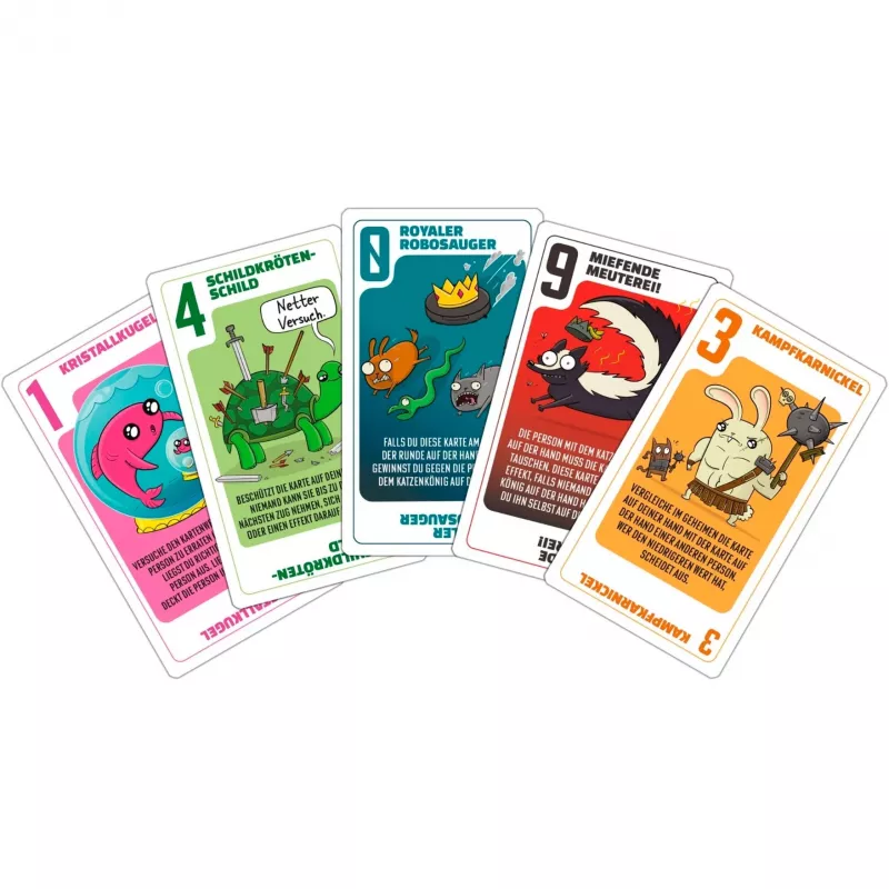 Power Hungry Pets, gioco di carte