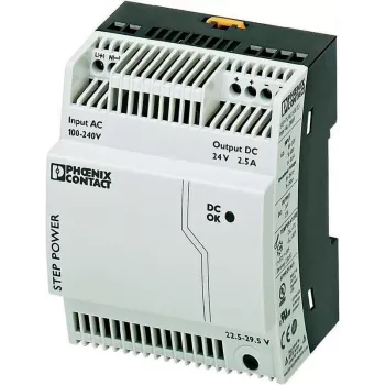Phoenix STEP-PS/ 1AC/24DC/2.5 alimentatore 60 W grigio (2868651)