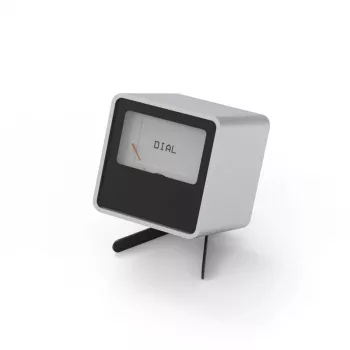 Dial Controller Streacom VU1-Dial argento USB Type-C — manopola per ventole di sistema, controllo RGB e audio