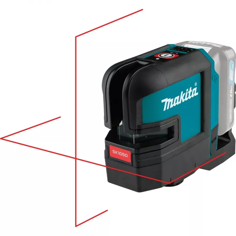 Makita SK105DZ laser a linee incrociate a batteria, 12 V max, senza batteria