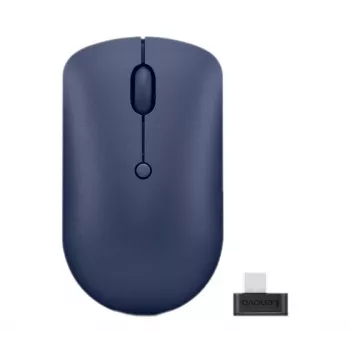 Mouse ottico wireless Lenovo 540 RF, ambidestro, 2400 DPI, ricevitore USB‑C 2,4 GHz, blu
