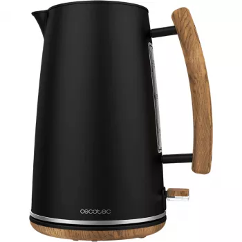 Cecotec ThermoSense 400 bollitore elettrico, 1,7 L, 3000 W, Black Woody