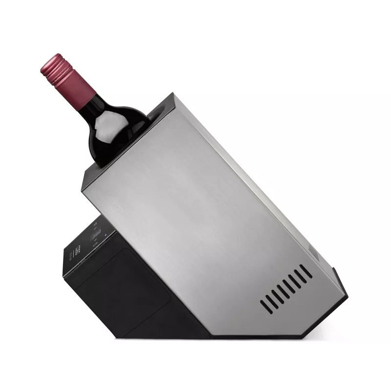 Caso | Cantinetta vini | WineCase Deluxe Acciaio inox | Capacità bottiglie 1 | Nero/Argento