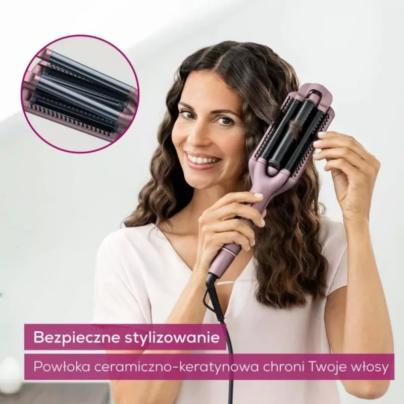 Styler per capelli Beurer HT65 arricciacapelli e piastra 2-in-1, modello HT65