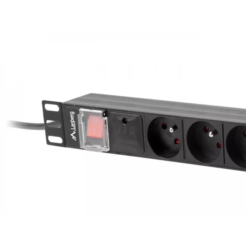 Ciabatta Lanberg PDU-08E-0200-BK