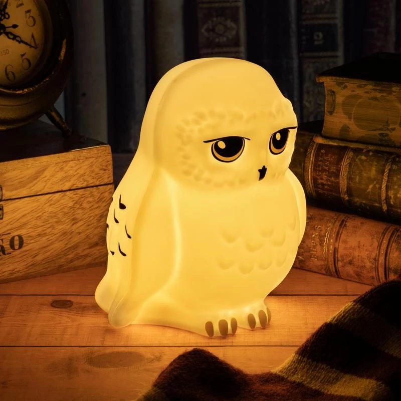 Lampada da tavolo Paladone Hedwig Light V3 – lampada da comodino LED a forma di civetta Hedwig