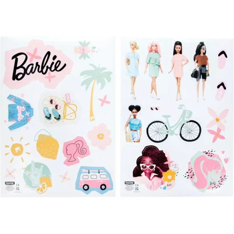 Adesivi da parete personalizzabili Paladone Barbie