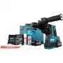 Makita HR004GM201 martello perforatore a batteria SDS-plus 2,9 Joule 2 batterie, caricabatterie incl.