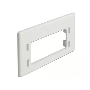 Piastra adattatore keystone, montaggio (bianco)