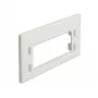 Piastra adattatore keystone, montaggio (bianco)