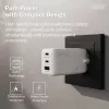 Caricabatterie da parete DIGITUS DA-10303 67W GaN, 2× USB-C + 1× USB-A, 100–240V, bianco