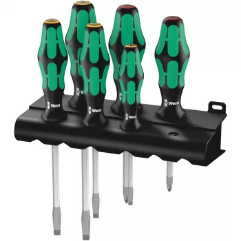 Set di cacciaviti da officina Wera 6 pezzi 334 SK/6 taglio, Phillips Phillips (05007680001)