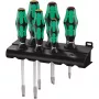 Set di cacciaviti da officina Wera 6 pezzi 334 SK/6 taglio, Phillips Phillips (05007680001)