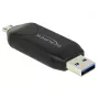 Lettore di schede DeLOCK 91734 USB/Micro-USB nero