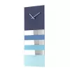 NeXtime orologio 2855bl Bold Stripes, 38x19 cm, da parete, blu