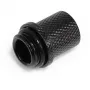 Alphacool 17643 Raccordo ottone nero 17 mm × 17 mm × 21 mm