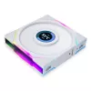 LIAN LI UNI FAN TL LCD ventola per case ARGB 120mm - bianco confezione da 3