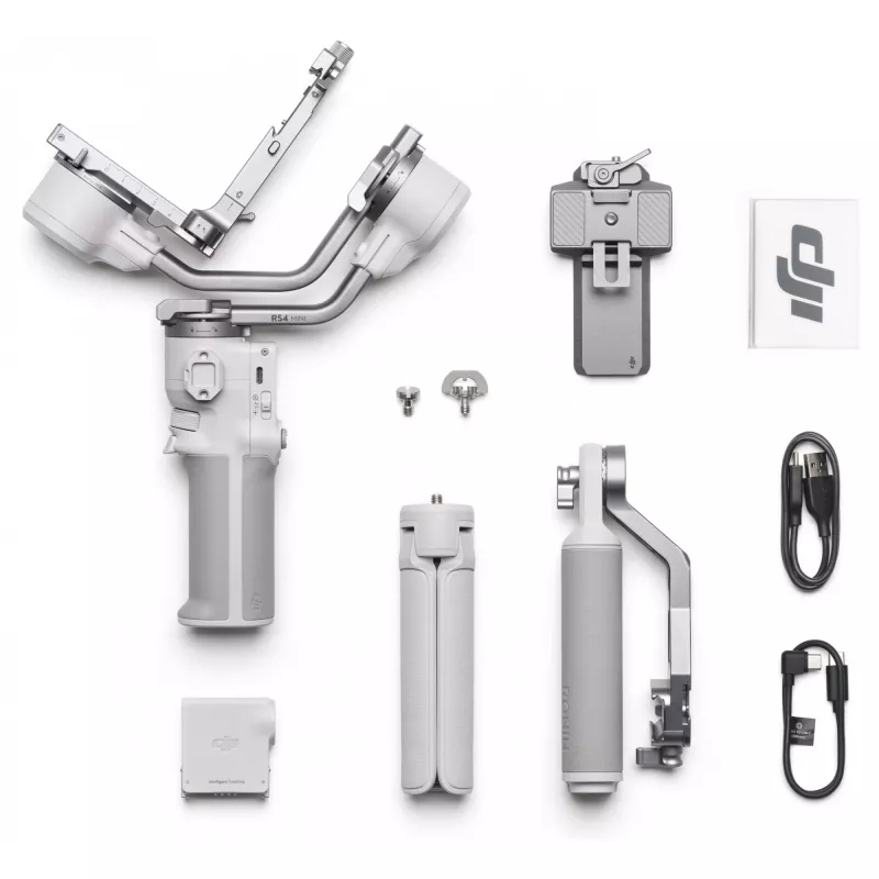 Stabilizzatore gimbal DJI RS 4 Mini Combo — stabilizzatore a mano compatto e leggero per fotocamere mirrorless