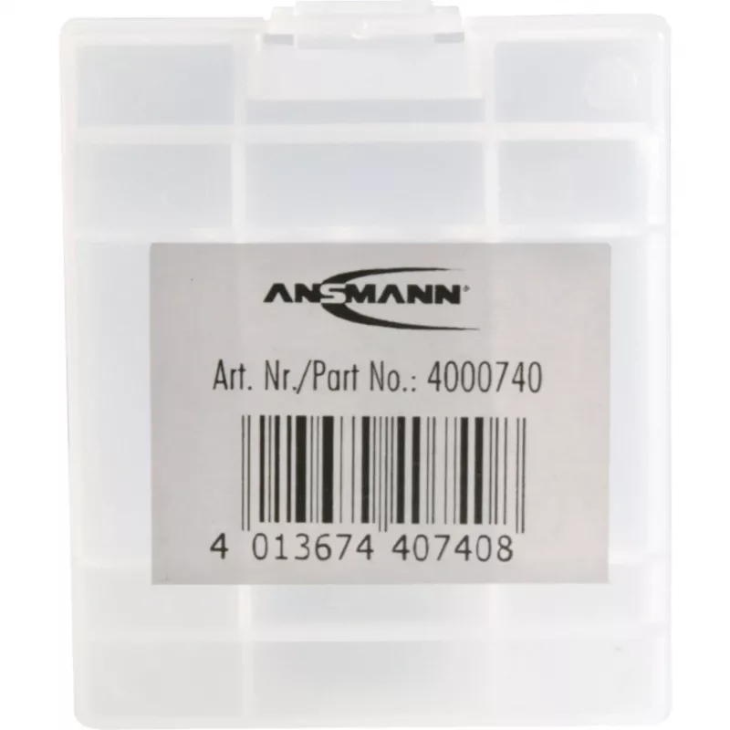 Portabatterie ANSMANN 4000740 BATTERY BOX 4, per max. 4 celle AA o AAA