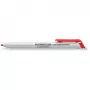 Pennarello permanente punta a pennello Staedtler Lumocolor 768 rosso