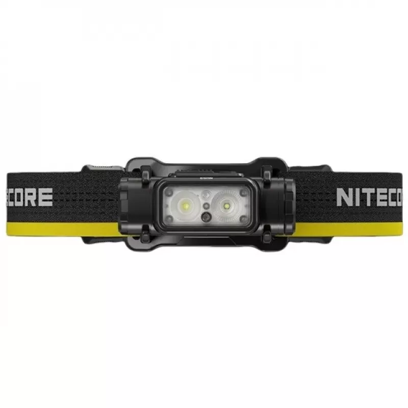 Torcia frontale Nitecore NU53 — luce ricaricabile a mani libere, design compatto
