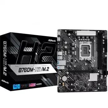 Scheda madre ASRock B760M-H2/M.2 DDR5 LGA1700 Micro-ATX