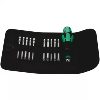 Wera Kraftform Kompakt 41 - cacciavite con set di punte - 11 pezzi - in custodia (05059299001)
