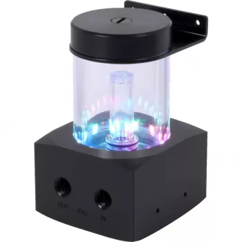 Alphacool Core 100 Aurora ARGB serbatoio con pompa VPP, acrilico, nero