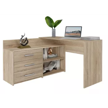 Topeshop DANY SONOMA KPL scrivania per computer color rovere