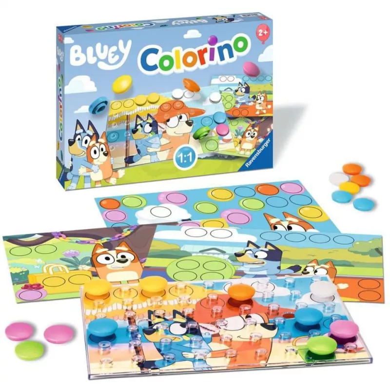 Bluey Colorino, gioco educativo