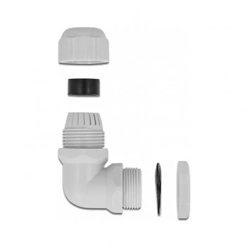 Pressacavo DeLOCK 60297 grigio plastica 1 pz.
