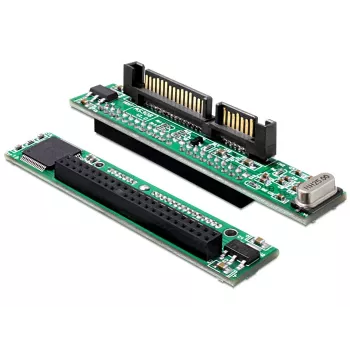 Adattatore per cavi DeLOCK 61987 SATA 22p su IDE 44p nero/verde
