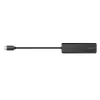Hub USB-C, 4 porte 2x USB-A, 2x USB-C, nero