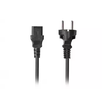 Cavo di alimentazione LANBERG CEE 7/7 a C13 (C320) 1,8 m, dritto, nero