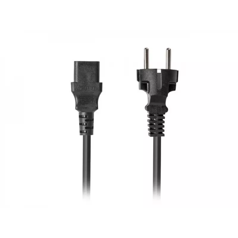 Cavo di alimentazione LANBERG CEE 7/7 a C13 (C320) 1,8 m, dritto, nero