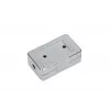 Presa Extralink CAT6 STP, connettore passante, argento