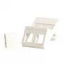 Lanview LVN126105 Placca a muro/copri interruttore bianco