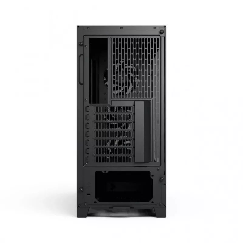 Case PC Fractal Design Pop 2 Air Black TG Midi Tower – ATX, 3 ventole frontali da 120 mm, supporta unità da 2,5