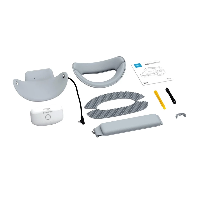 Cinghia di scarico batteria BOBOVR P4S per Pico 4 Ultra — cinghia ergonomica regolabile