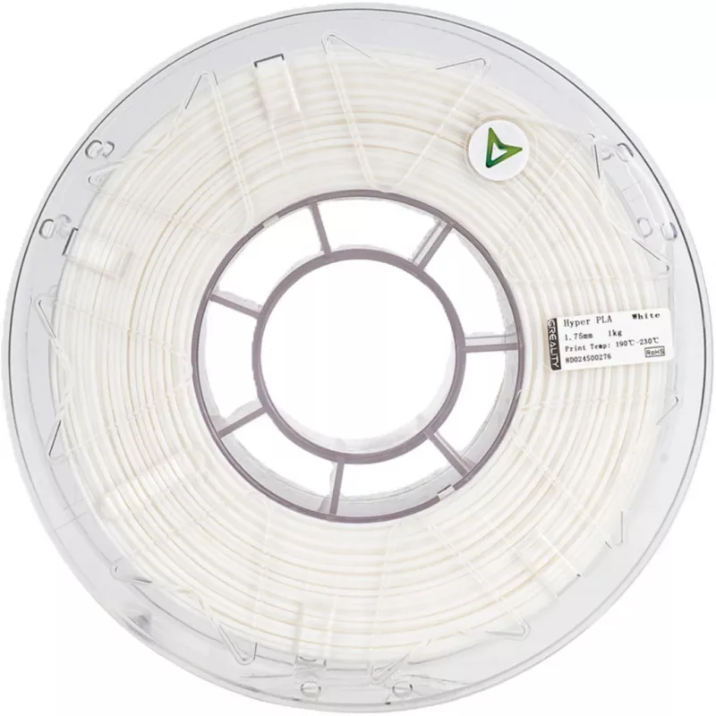 Materiale per stampa 3D Creality 3D 3301010405 acido polilattico PLA bianco 1 kg