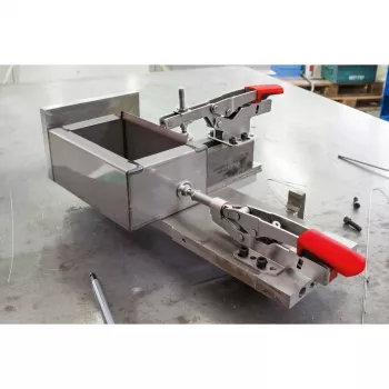 Morsetto a leva BESSEY STC-HH70 rosso acciaio inox 6 cm