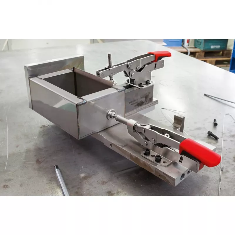 Morsetto a leva BESSEY STC-HH70 rosso acciaio inox 6 cm