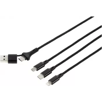 Renkforce US203/1.2M Accessorio di connettività nero