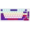 LORGAR KBP7075W, tastiera da gaming meccanica wireless 75% Pro, bianco, layout EN