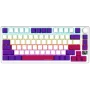 LORGAR KBP7075W, tastiera da gaming meccanica wireless 75% Pro, bianco, layout EN