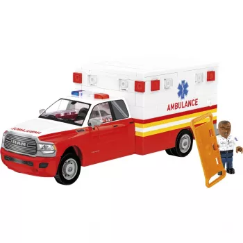 Gioco di costruzione Cobi RAM 3500 Ambulance modello 24609 set di mattoncini