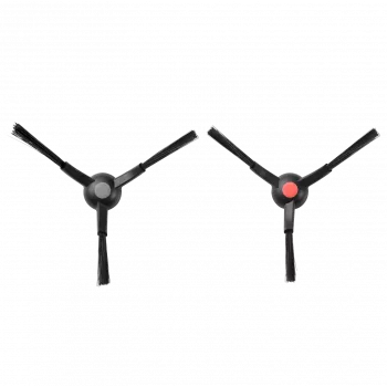 Spazzola laterale per aspirapolvere a bastone Eufy T29B8011 – spazzola di ricambio compatibile, nero/grigio/rosso, 1 pz.